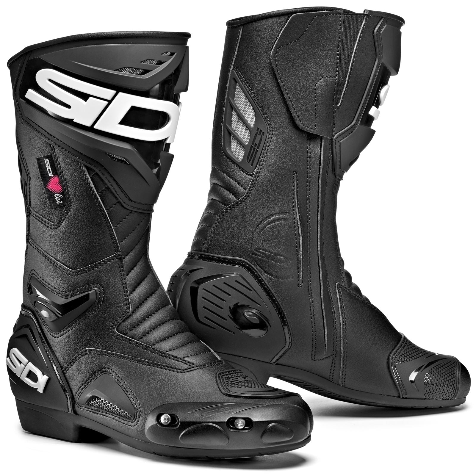 Sidi - Powersports Performer LEI Boots for Women - Black - Size 37 [MPN: 8017732519269]_1996870