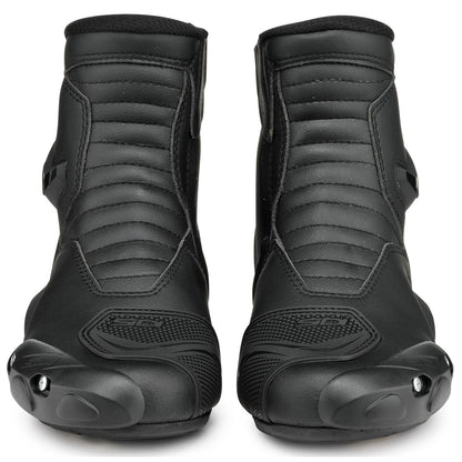 Sidi - Powersports Mid Performer Motorcycle Boots - Black/Black - Size 42 [MPN: 8017732534736]_1996443