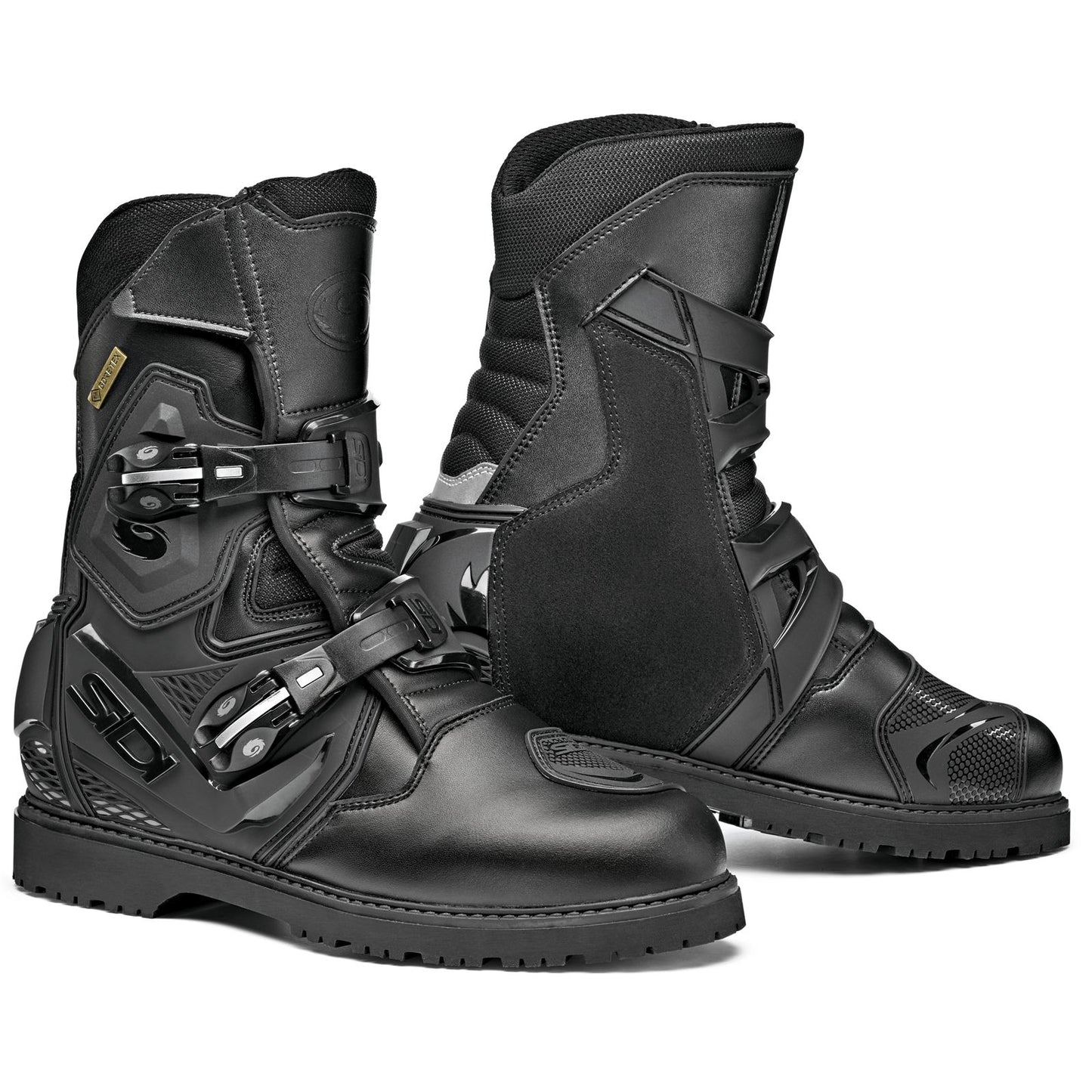 Sidi - Powersports Mid Adventure 2 Gore Motorcycle Boots - Black/Black_1998077