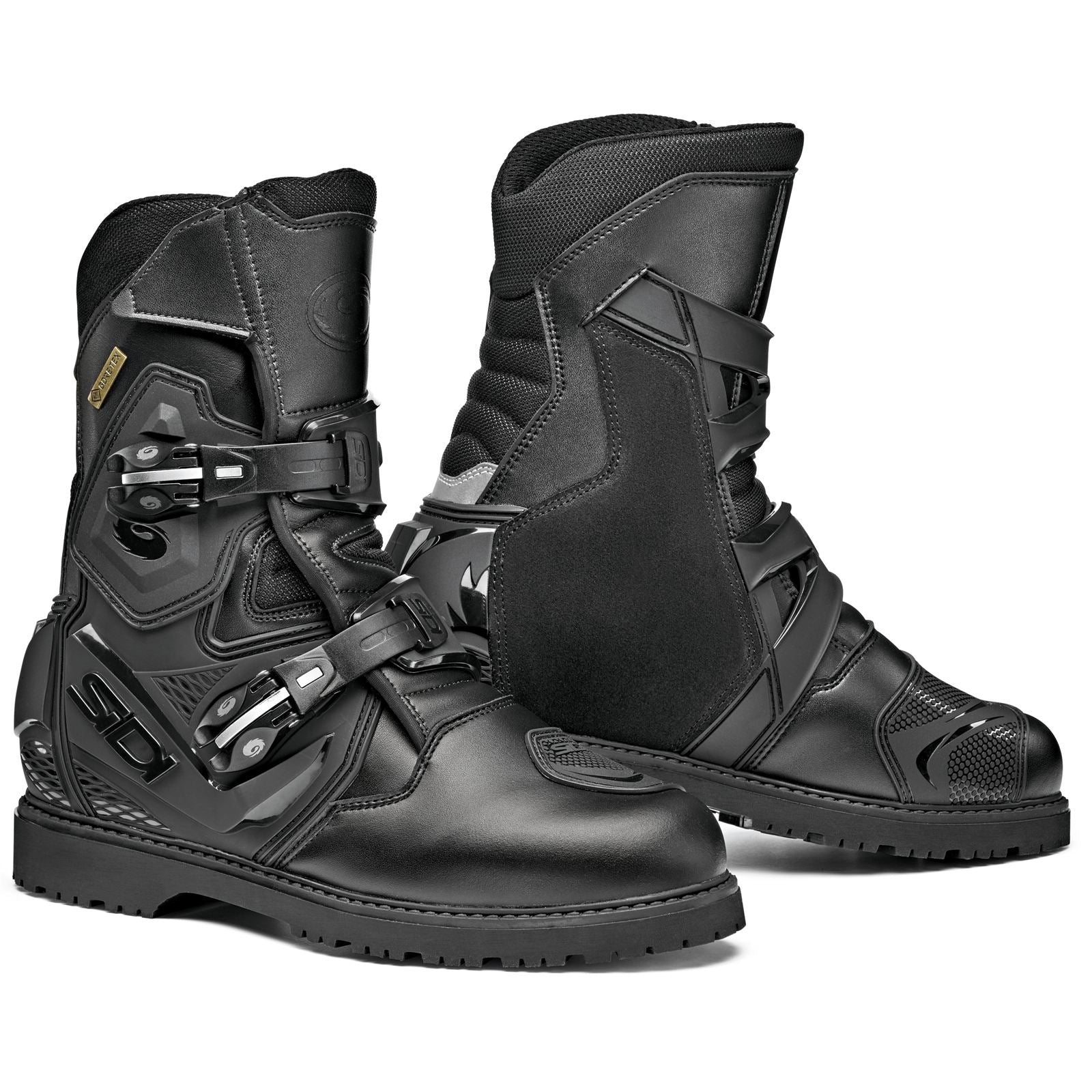 Sidi - Powersports Mid Adventure 2 Gore Motorcycle Boots - Black/Black_1998077