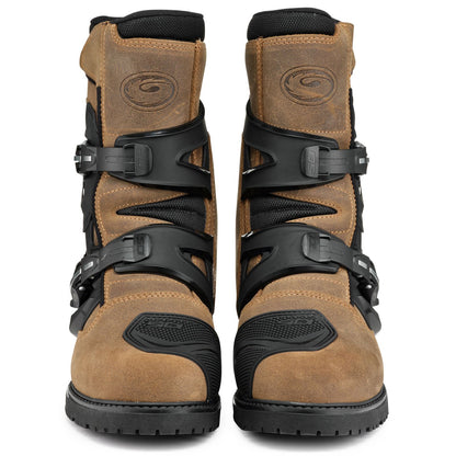 Sidi - Powersports Mid Adventure 2 Gore Motorcycle Boots - Brown-Tobacco_1997003