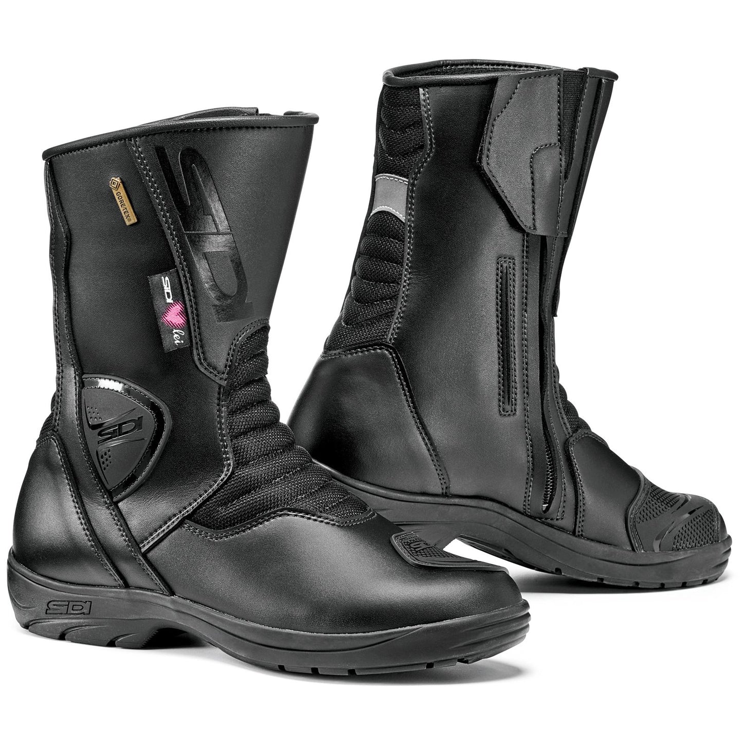 Sidi - Powersports Lady Gavia Gore Motorcycle Boots - Black/Black_1997902