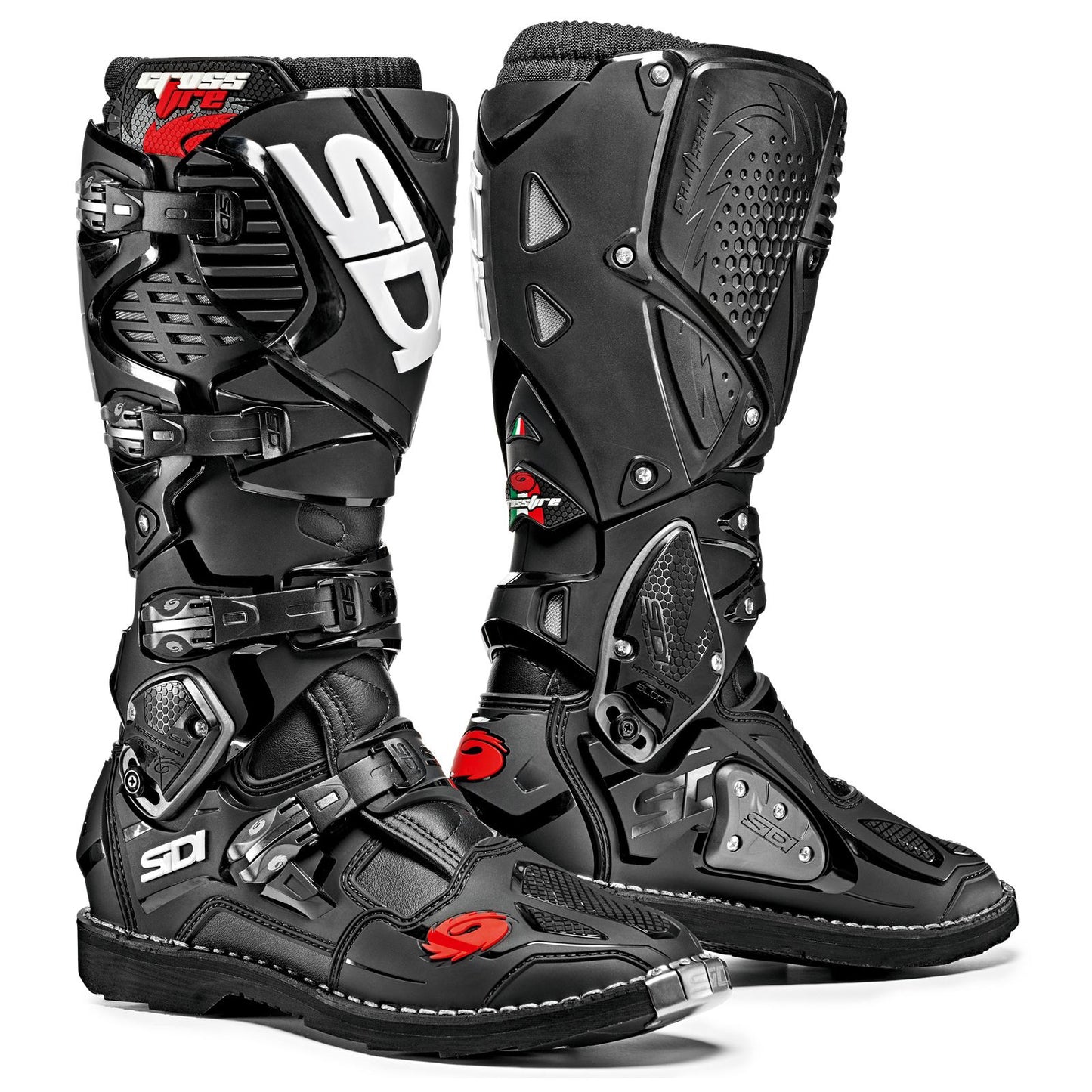 Sidi - Powersports Crossfire 3 TA Boots - Black/Black_1376137
