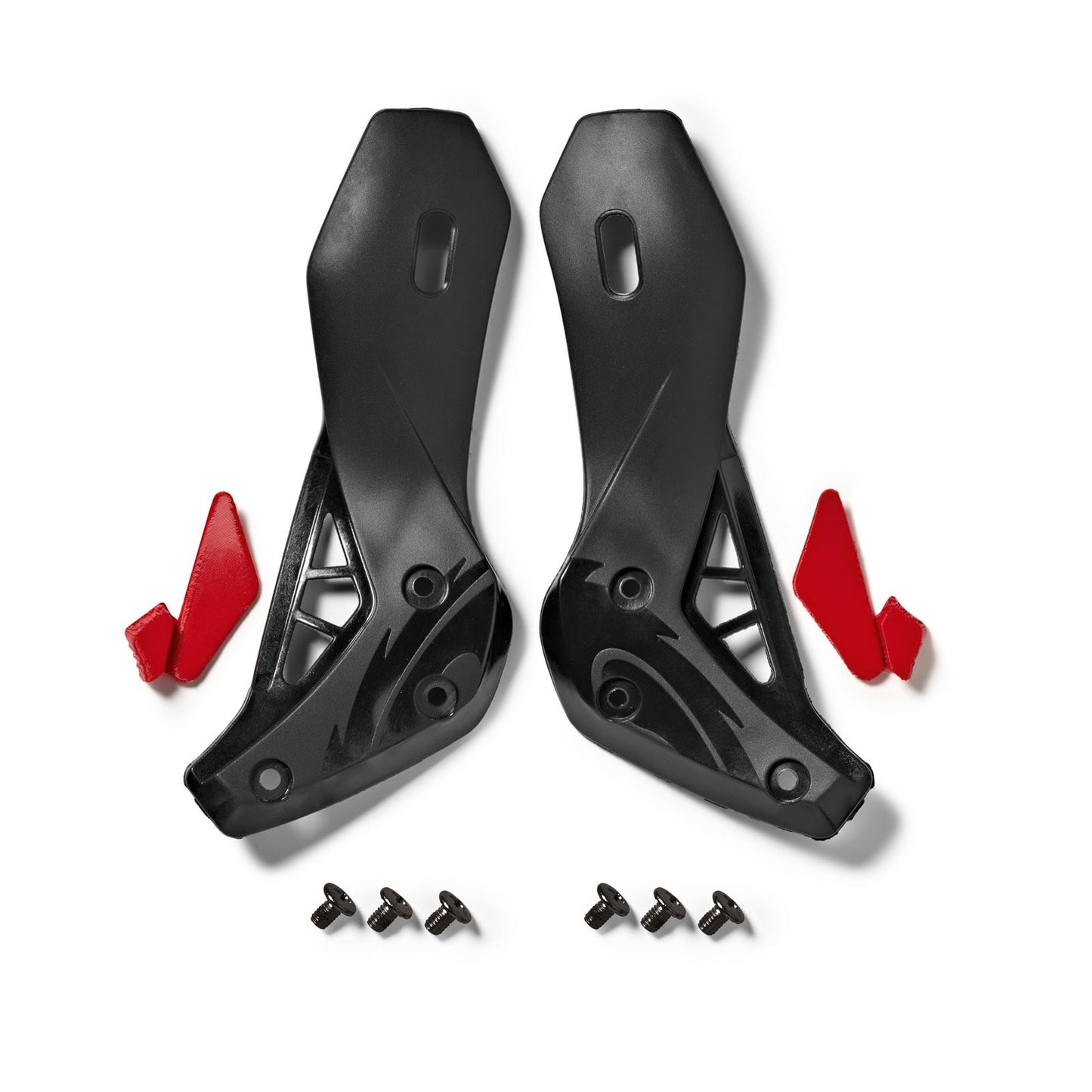Sidi - Powersports 314 Rex Lower Ankle Support - Black/Red - Size 44 [MPN: 8017732521538]_1996340