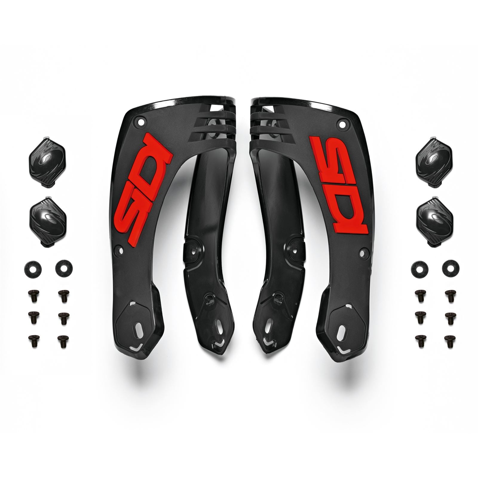 Sidi - Powersports 298 Rex Upper Brace - Black/Red - Size 48 [MPN: 8017732599636]_1995957