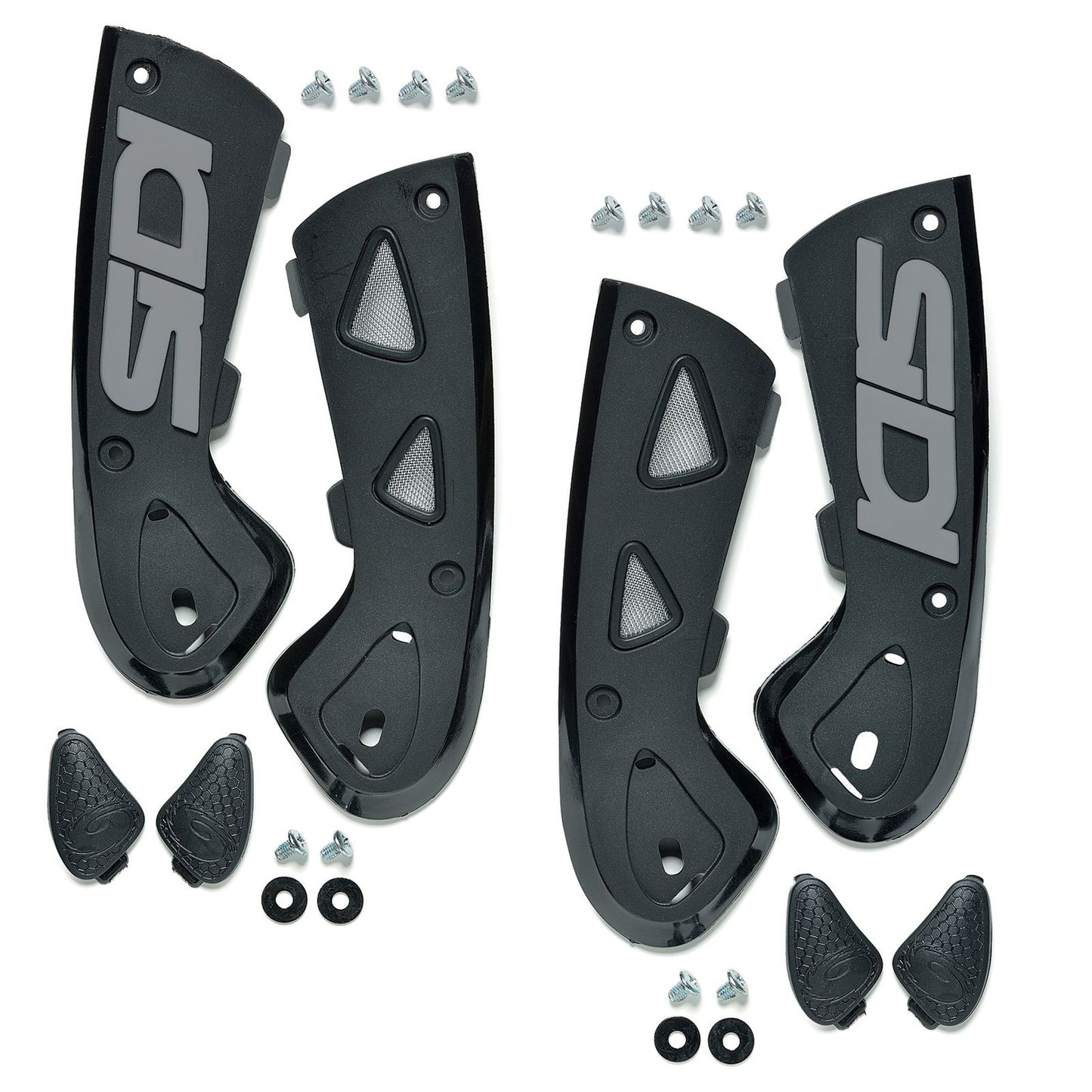 Sidi - Powersports 81 Vortice & ST Ankle Support Braces - Black/Grey - Size 44 [MPN: 8017732599650]_1996321