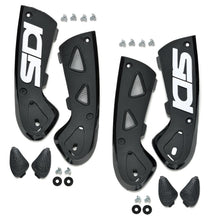 Sidi - Powersports 81 Vortice & ST Ankle Support Braces - Black/White - Size 44 [MPN: 8017732401205]_1996430