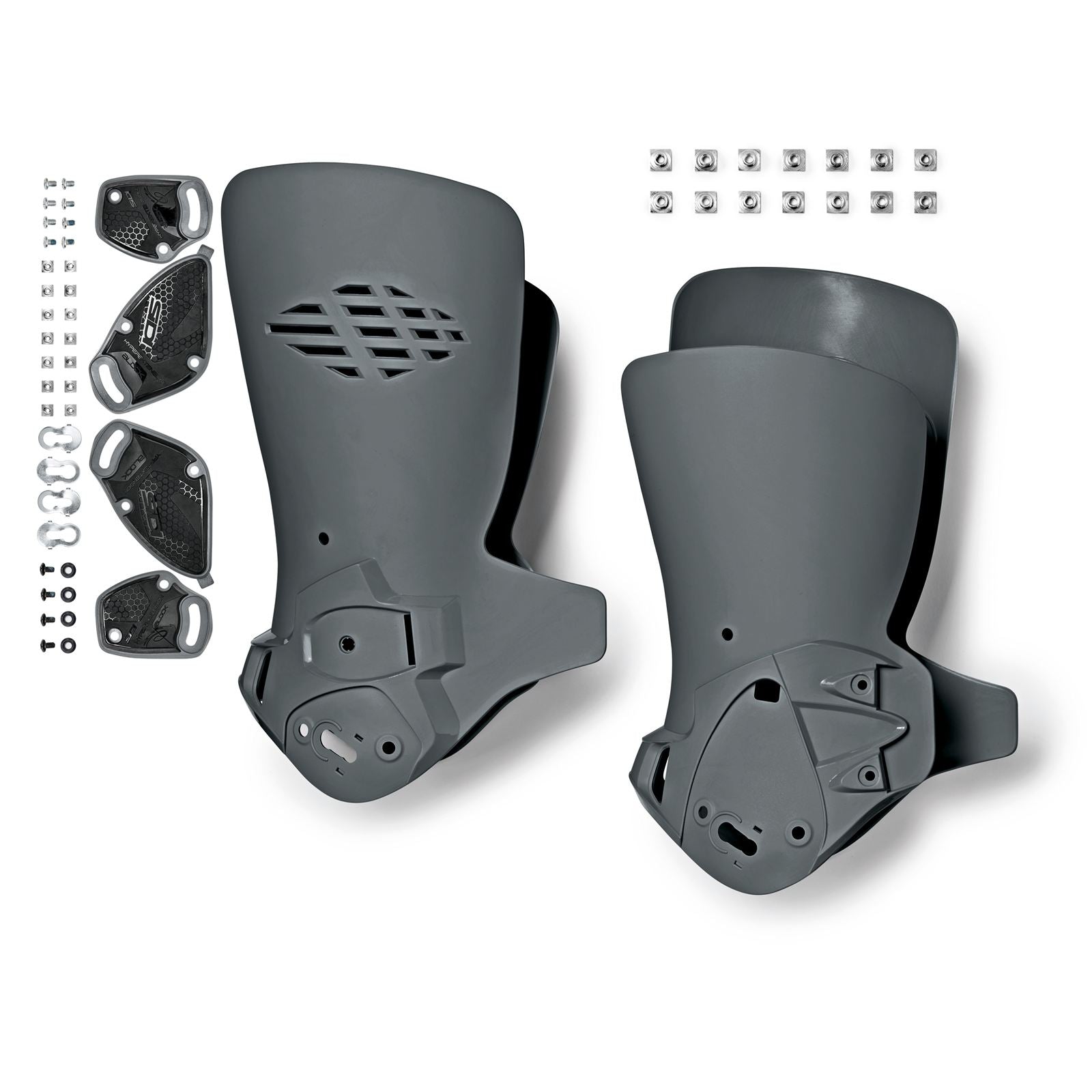 Sidi - Powersports 154 CF3 Leg Upper - Grey - 00 [MPN: 8017732547590]_1997627