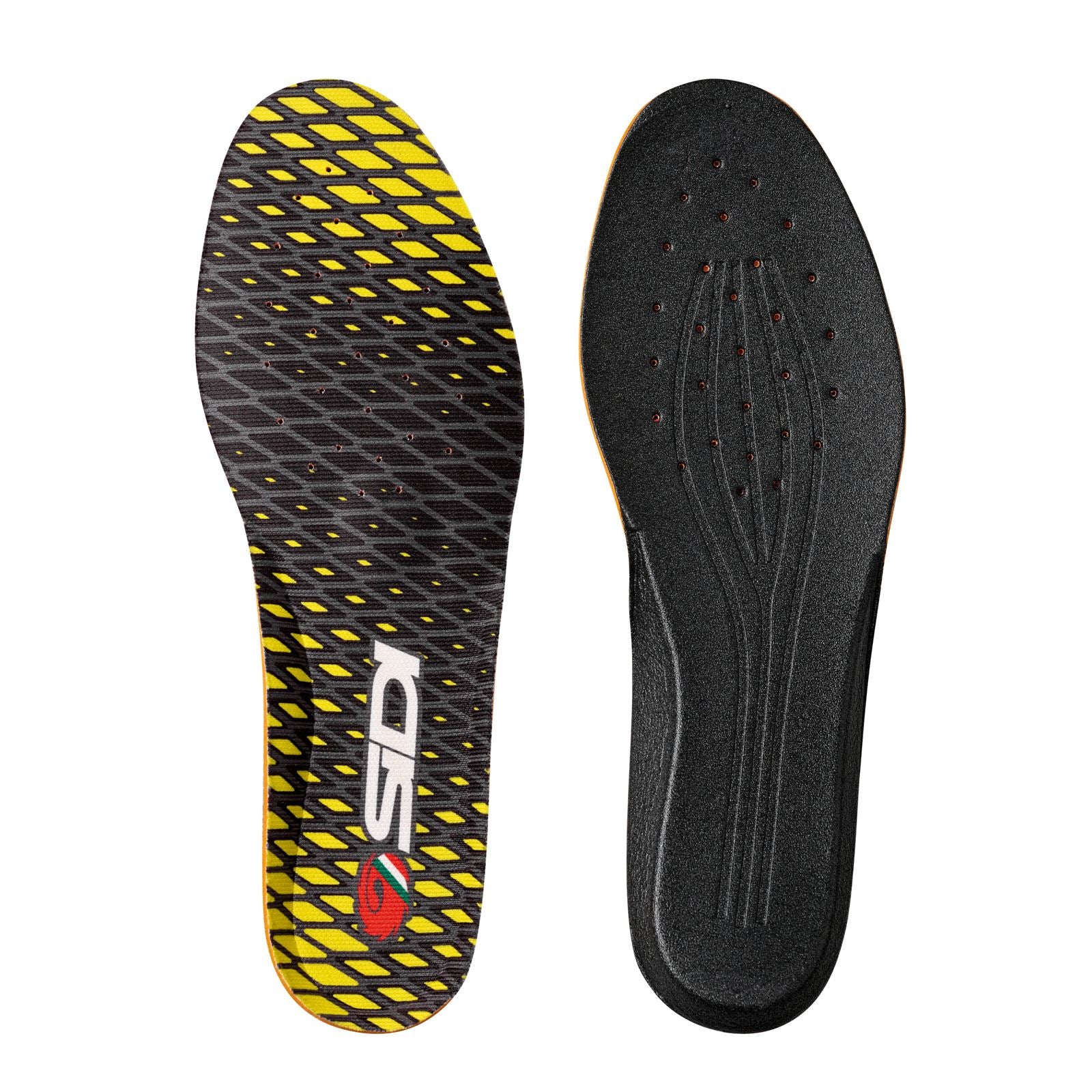Sidi - Powersports 321 Sport Memory Insole - Black/Yellow_1996914