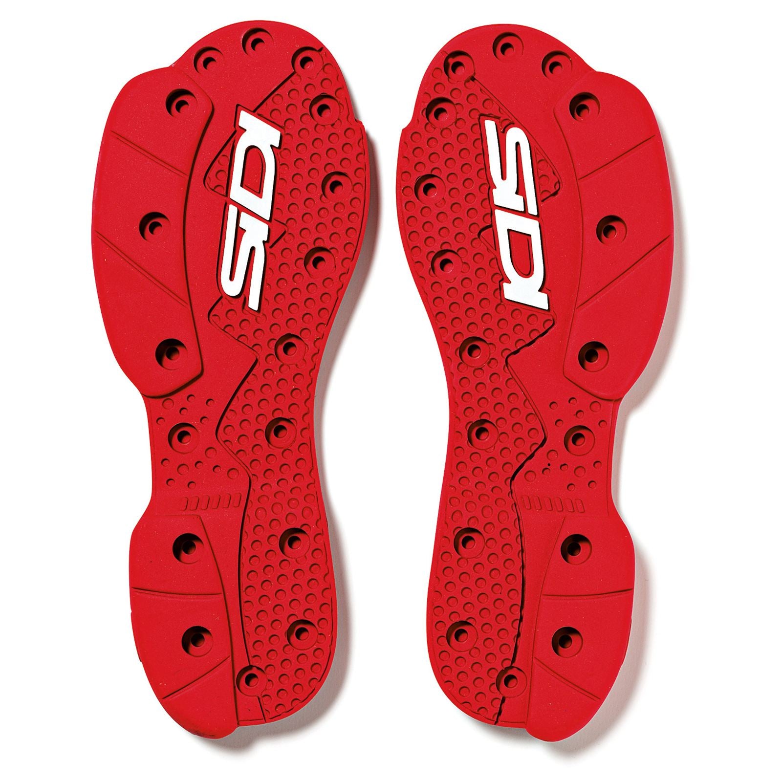 Sidi - Powersports 46 SMS Supermoto Sole - Red - Size 48 [MPN: 8017732049599]_1995862