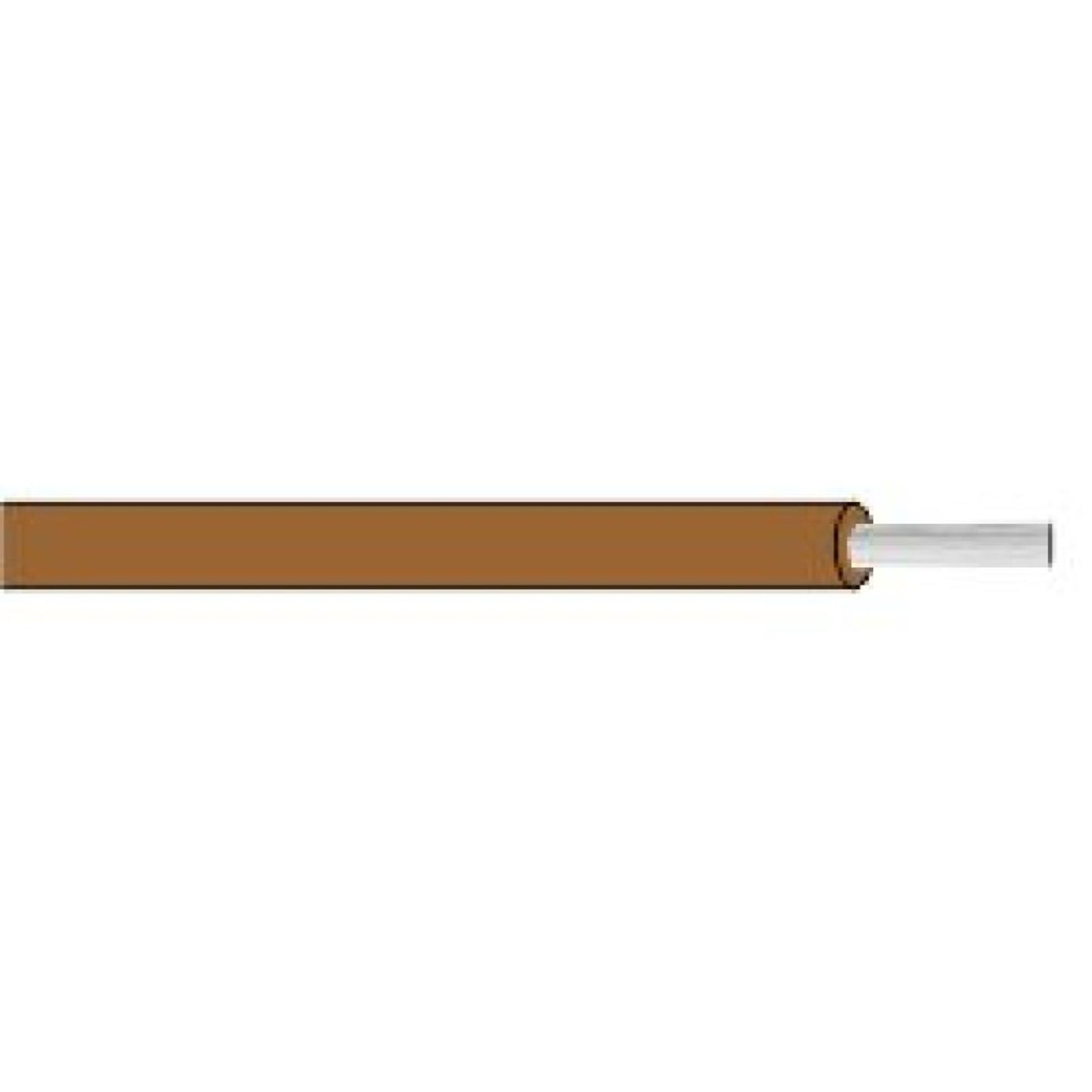 Namz 25' GXL Wire Spool - 12 Gauge - Brown [MPN: NGWR-112]_1461325