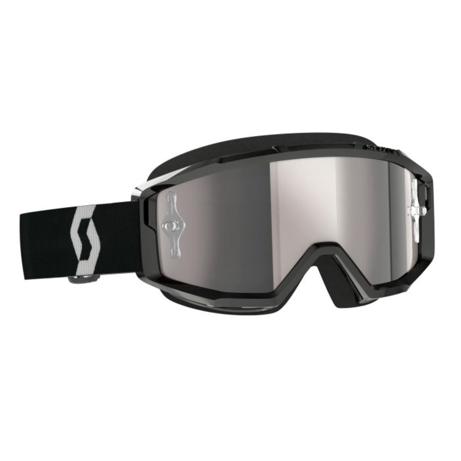 Scott Primal Goggles - Black/White - Silver Chrome Works [MPN: 2785971007269]_1375837