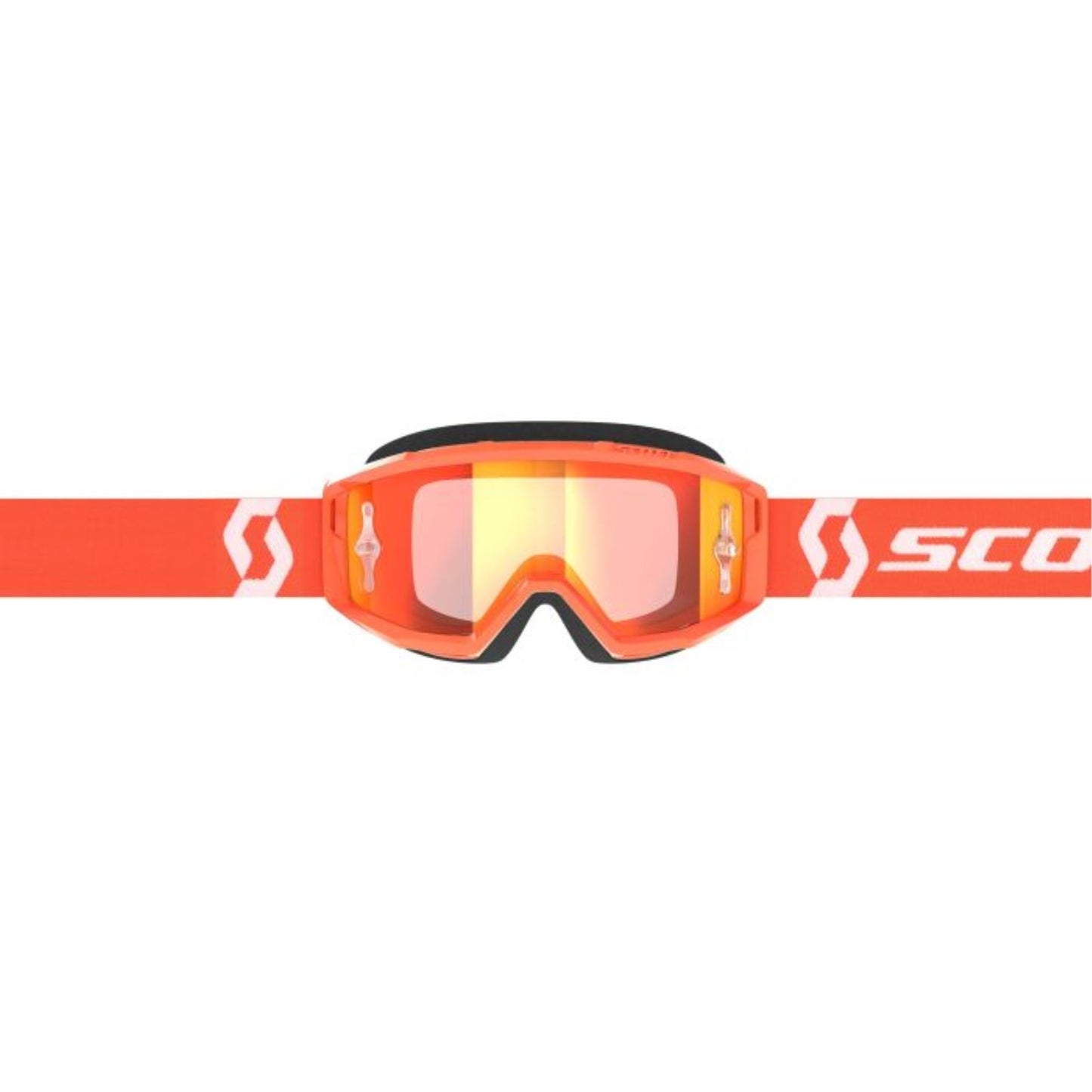 Scott Primal Goggles - Orange/White - Orange Chrome Works 2785971362280_1375795