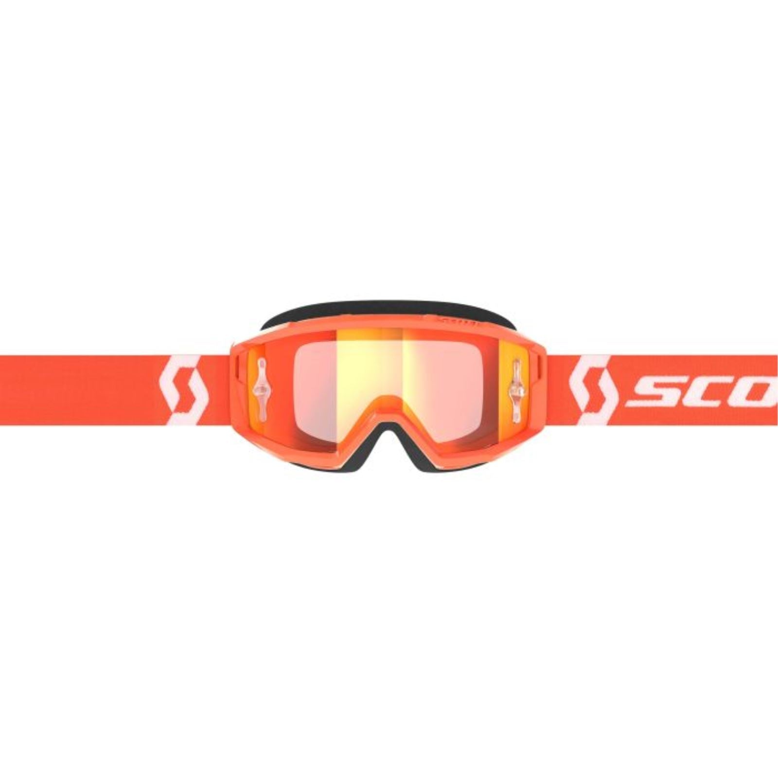Scott Primal Goggles - Orange/White - Orange Chrome Works 2785971362280_1375795