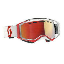 Scott Prospect Snow Cross LS Goggles - White/Red - Red Chrome 278603-1030341_1375883