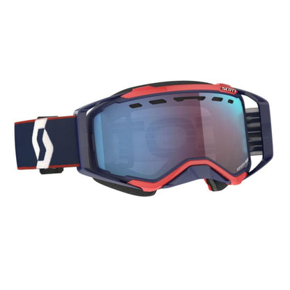 Scott Prospect Snow Cross Retro Goggles - Black/Red - Blue Chrome 272846-6667347_1375848
