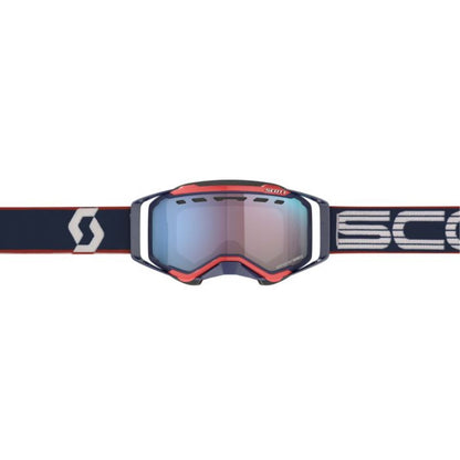 Scott Prospect Snow Cross Retro Goggles - Black/Red - Blue Chrome 272846-6667347_1375849
