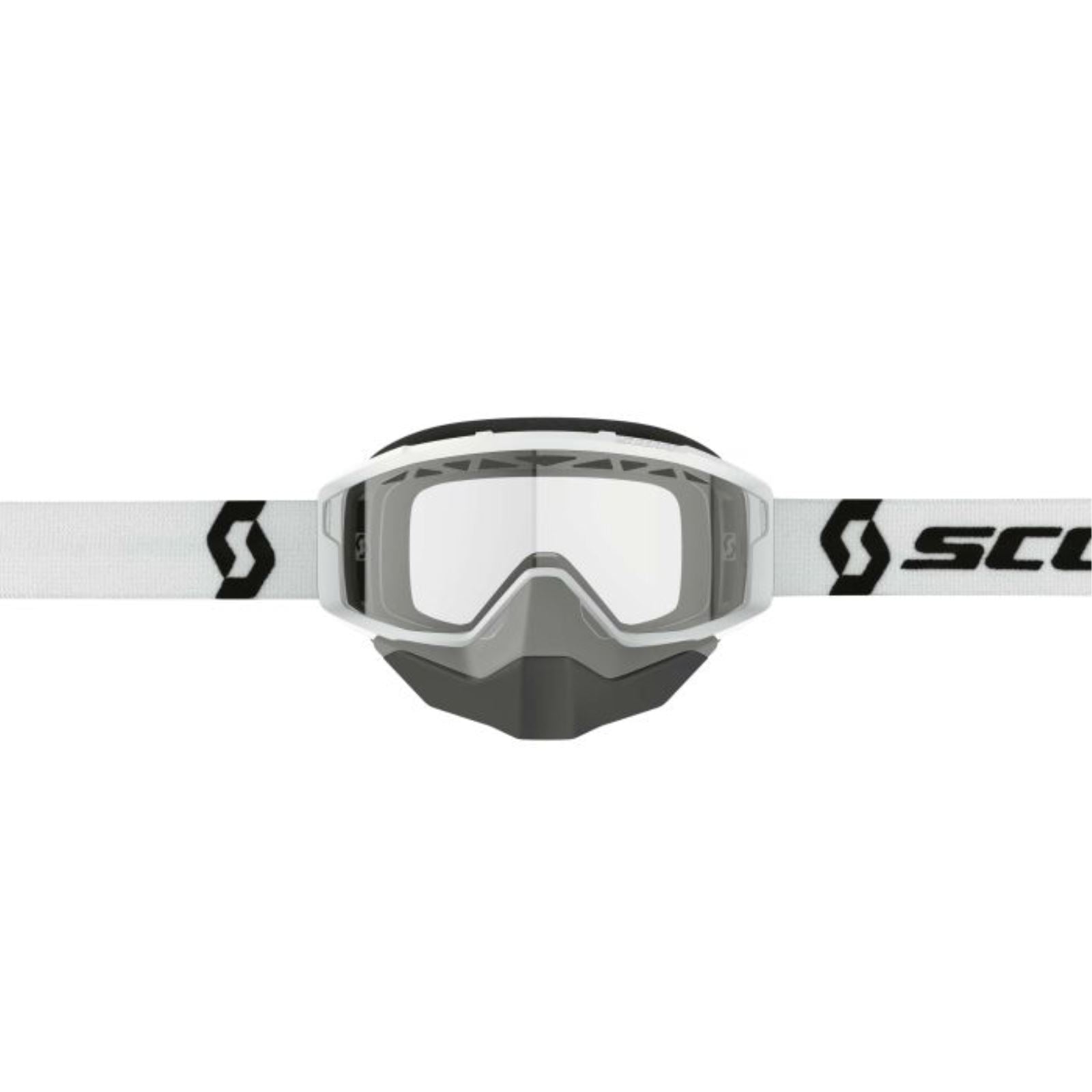 Scott Fury Snow Cross Goggles - White - Blue Tint 278605-0002107_1375856