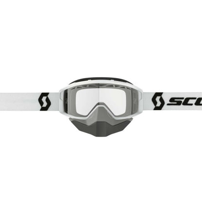 Scott Fury Snow Cross Goggles - White - Blue Tint 278605-0002107_1375856