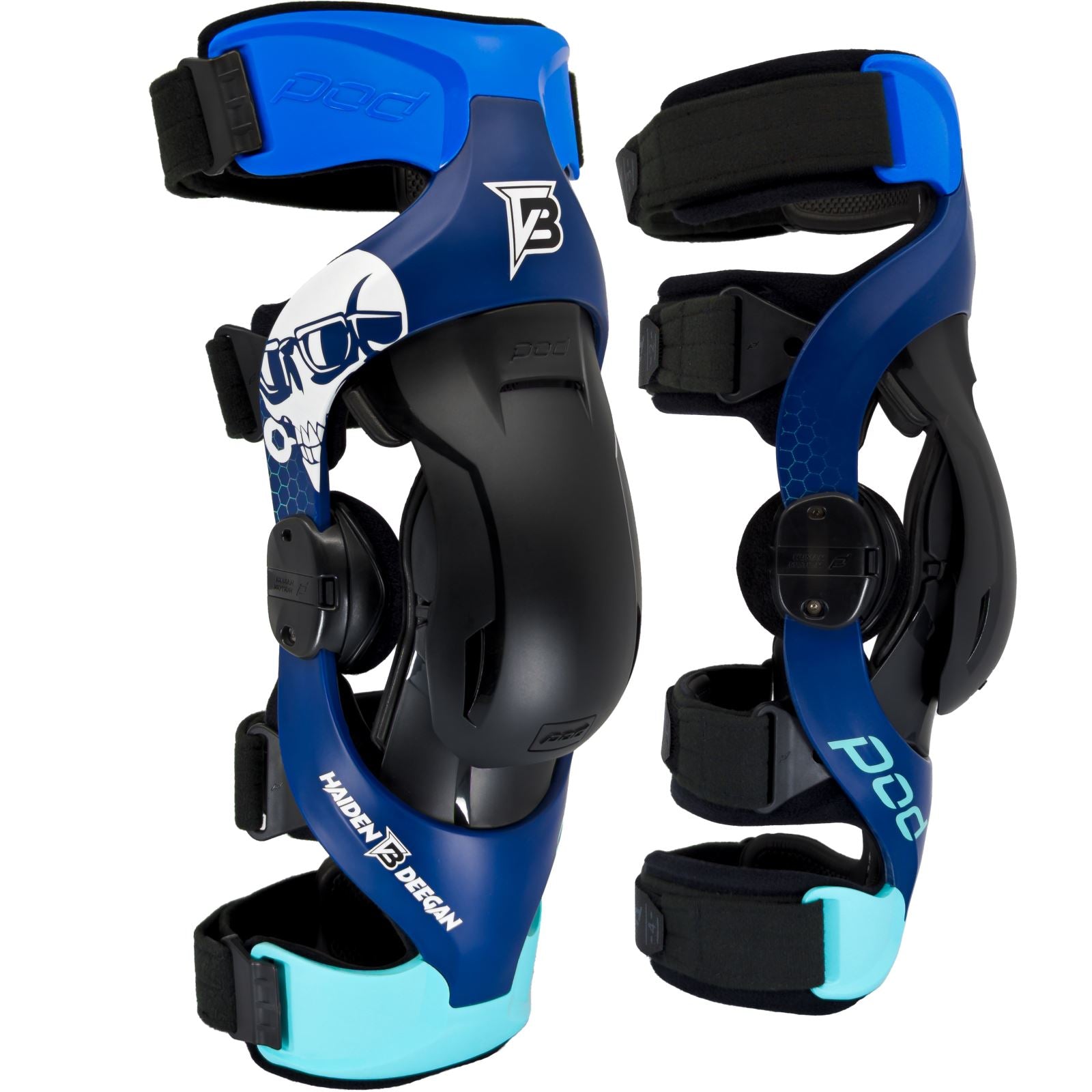 POD Active K4 2.0 Haiden "Danger Boy Deegan LE Knee Brace - Pair - XS K4027-DB238-XS/SM_1376645