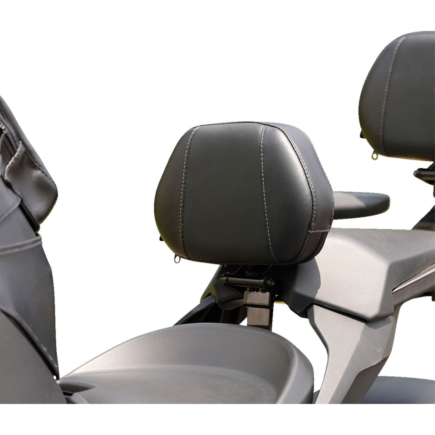 Show Chrome Ballistic Driver Backrest - Black - Ryker 900 '19-'24 41-416C_1375925