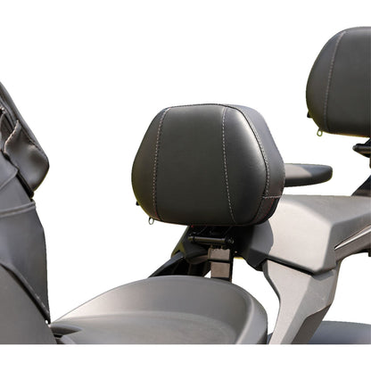 Show Chrome Ballistic Driver Backrest - Black - Ryker 900 '19-'24 41-416C_1375925