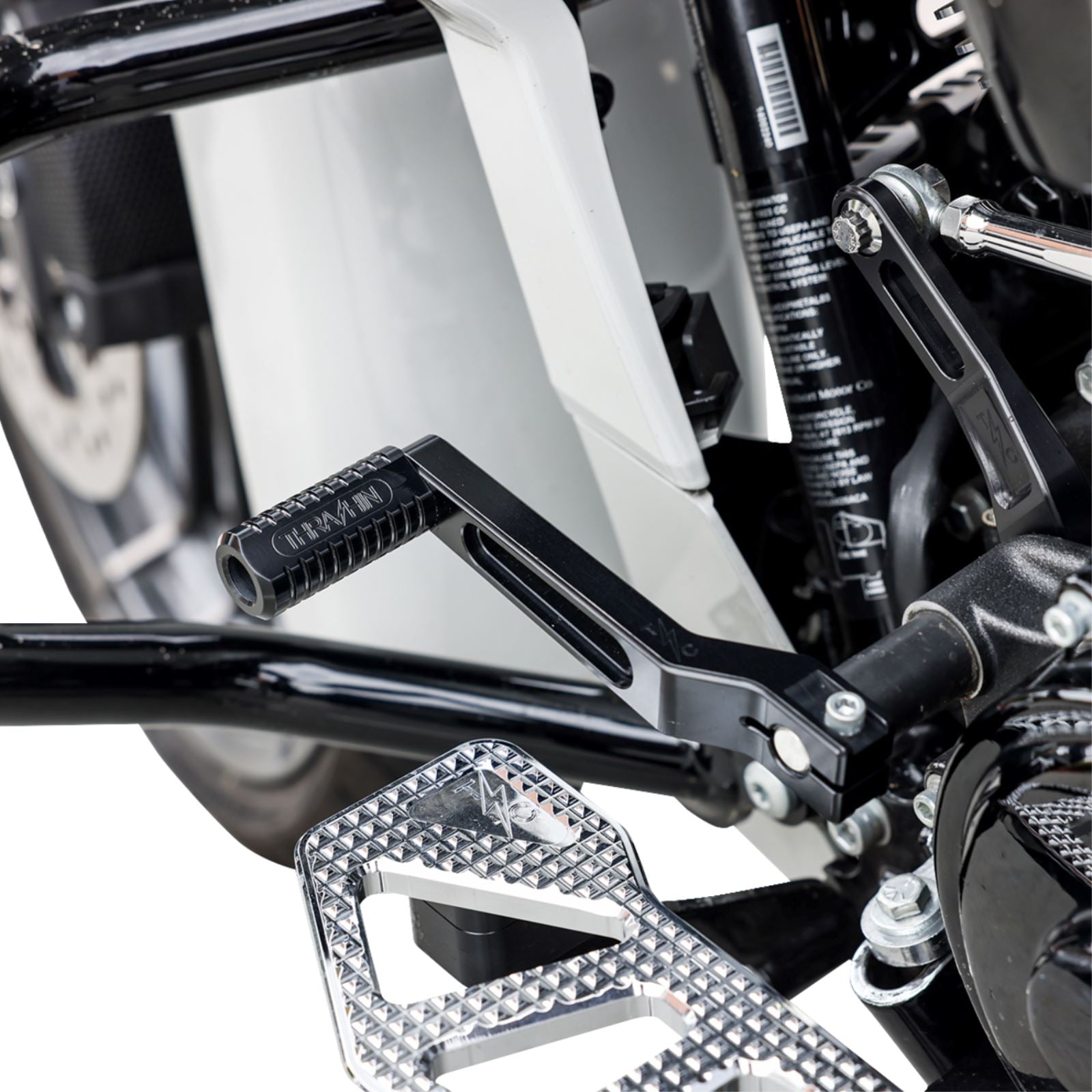 Thrashin Supply Company Speedway Shifter Peg - Black - HD [MPN: TSC-2000-1]_1375335