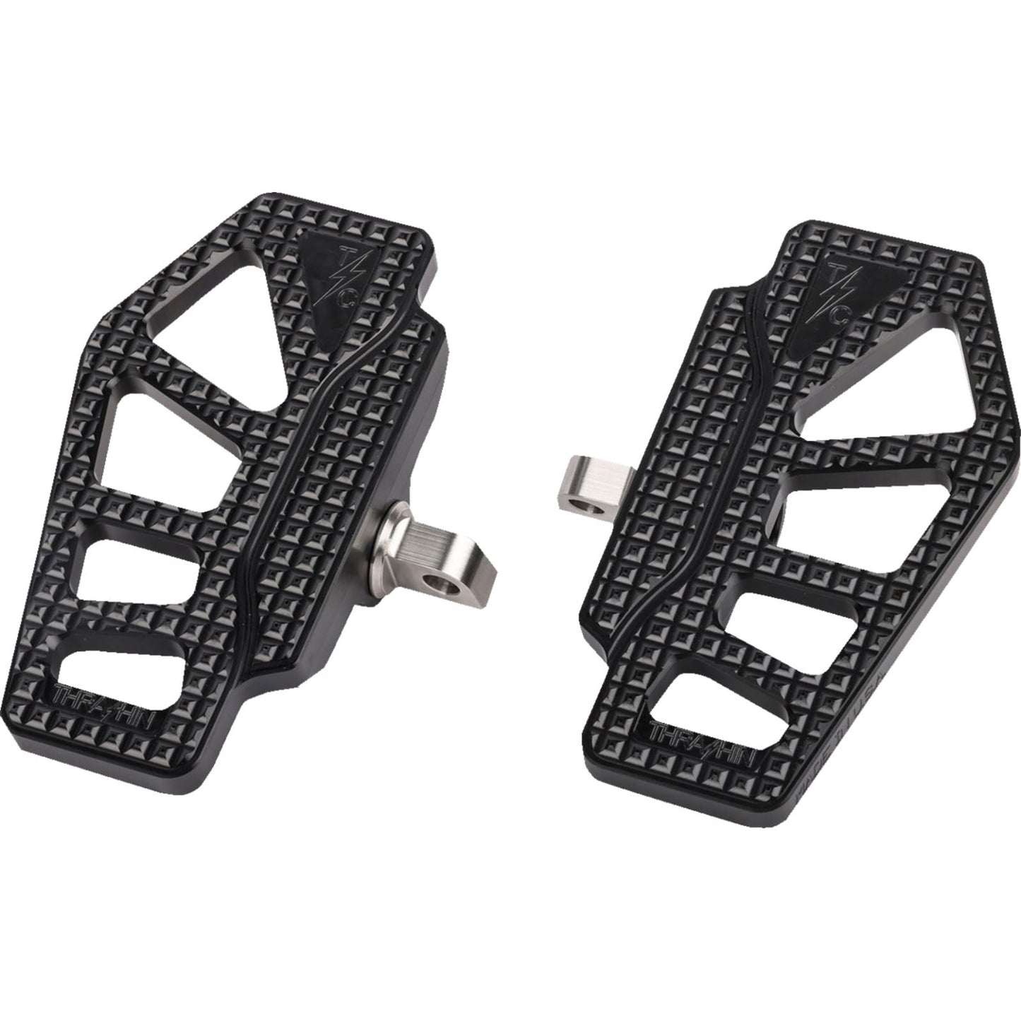 Thrashin Supply Company Apex Mini Floorboards - Black for Harley-Davidson [MPN: TSC-2217-1-D]_1387312