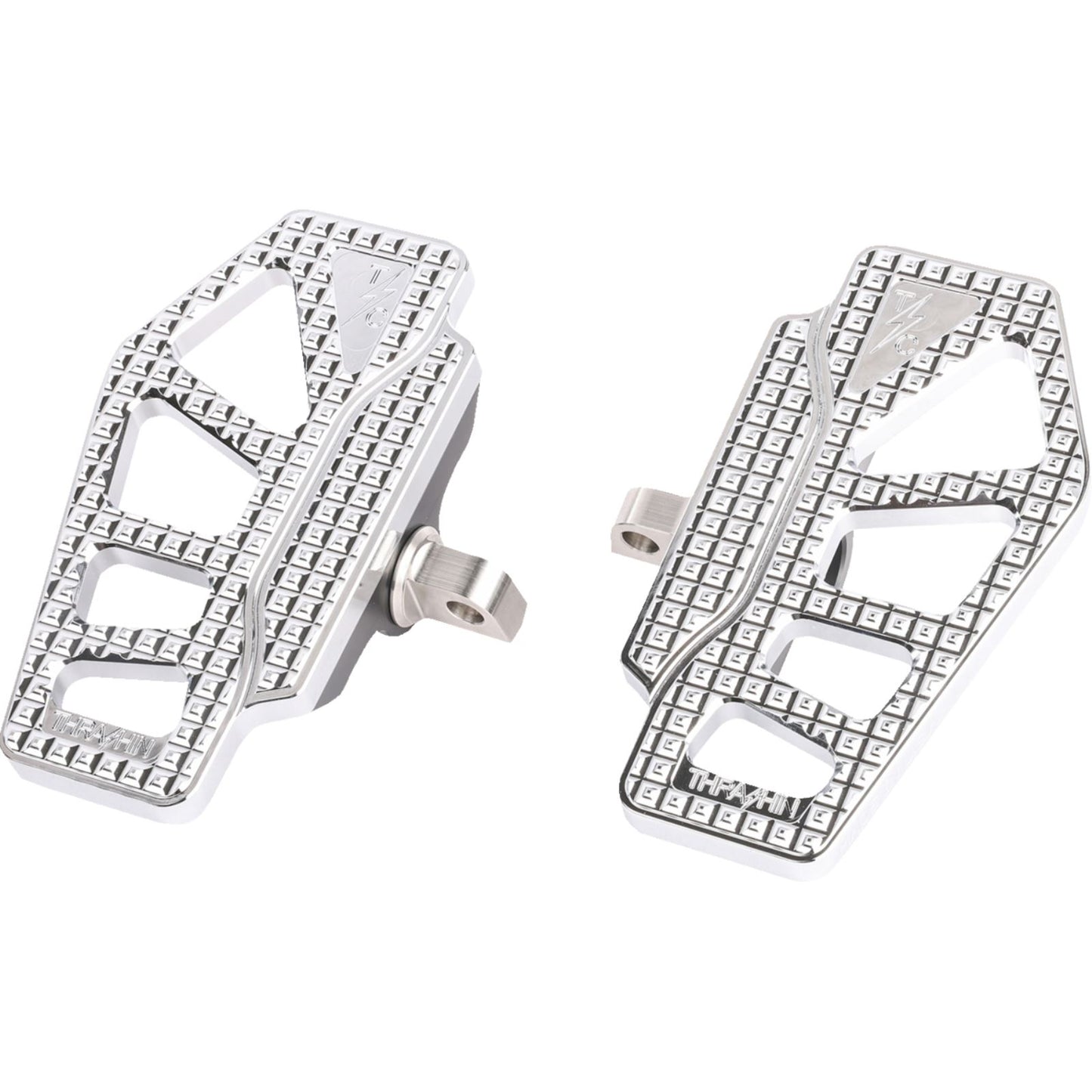 Thrashin Supply Company Apex Mini Floorboards - Chrome for Harley-Davidson [MPN: TSC-2217-3-D]_1387319