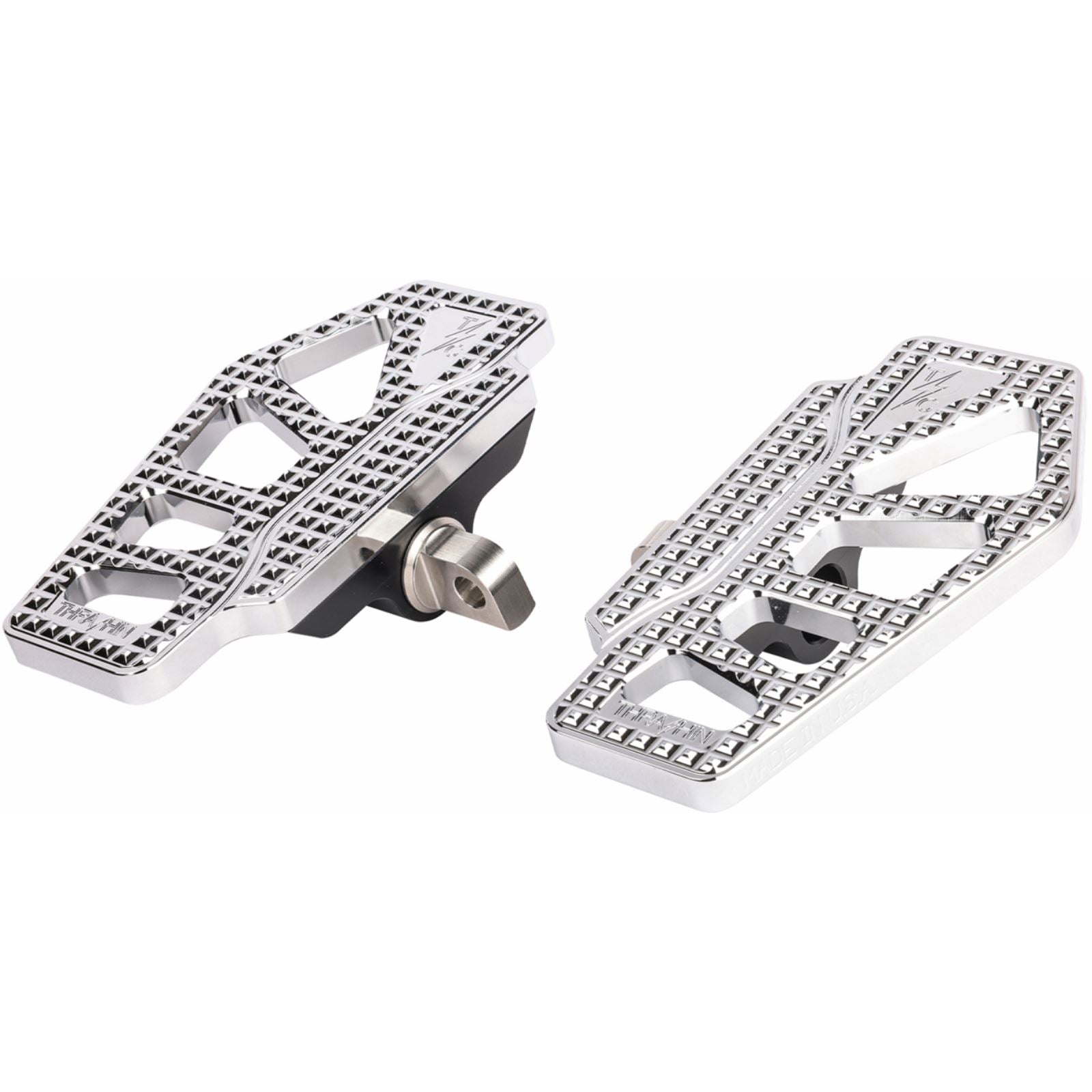 Thrashin Supply Company Apex Mini Floorboards - Chrome for Harley-Davidson [MPN: TSC-2217-3-D]_1387321
