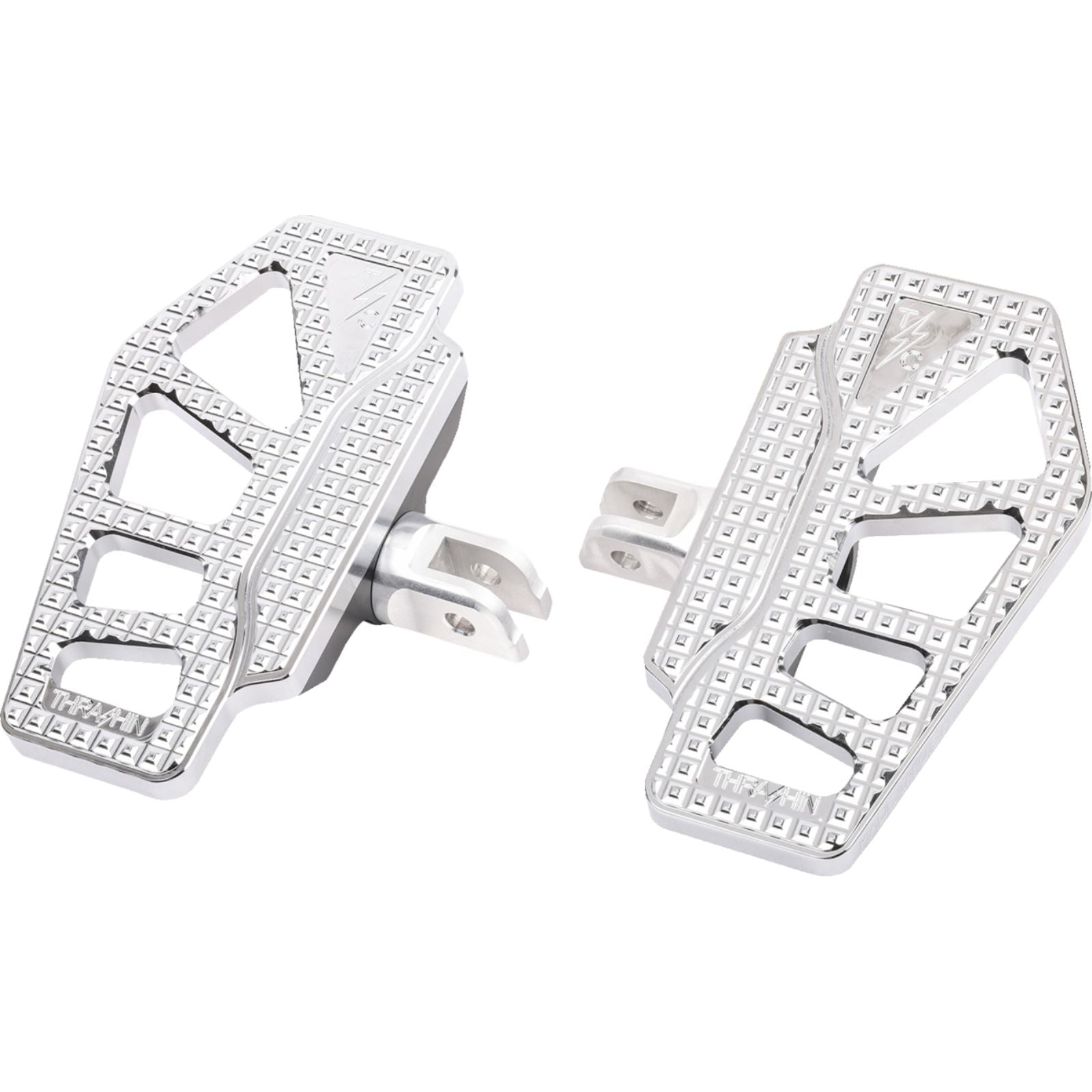 Thrashin Supply Company Apex Mini Floorboards - Front - Chrome for Harley-Davidson [MPN: TSC-2217-3-SF]_1387323