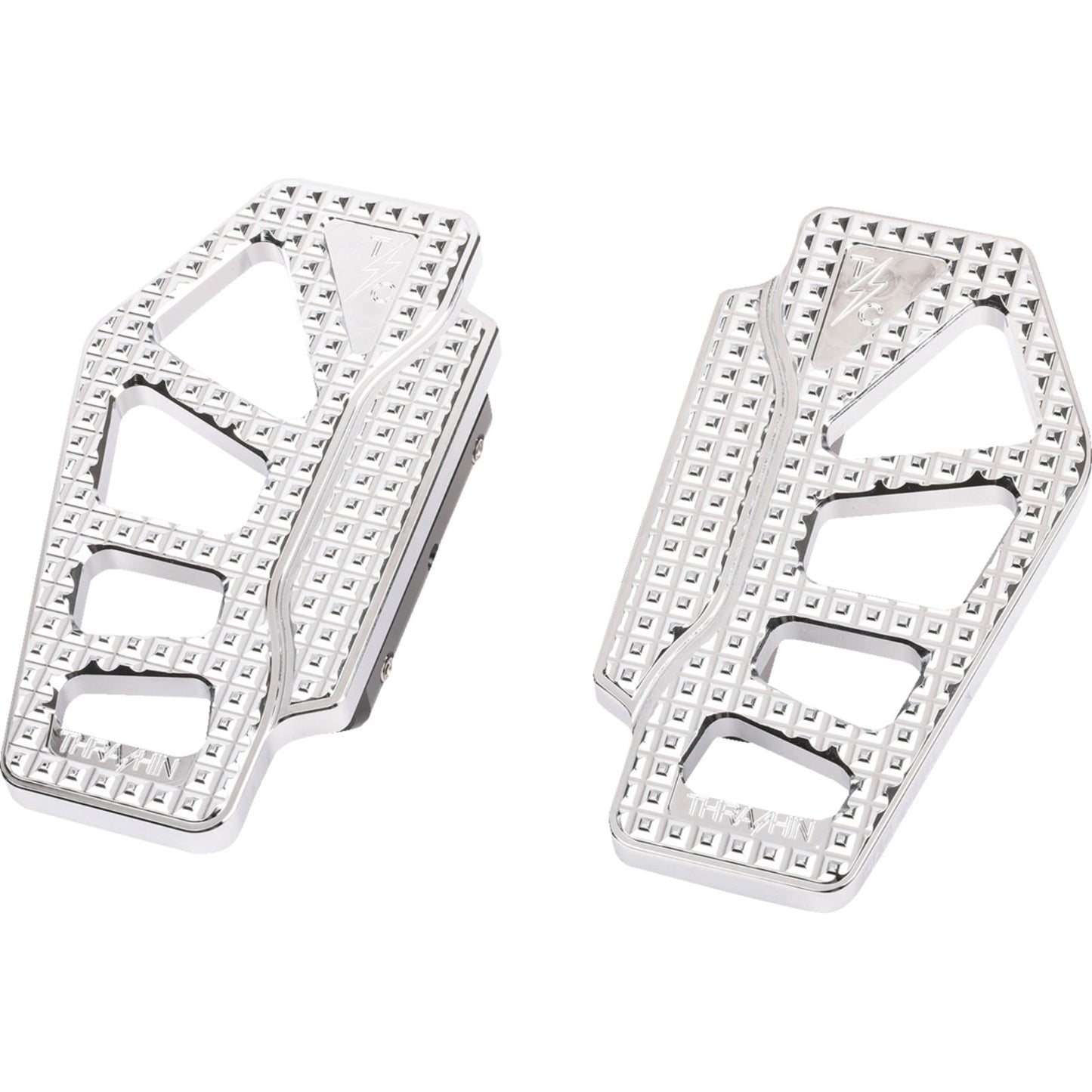 Thrashin Supply Company Apex Floorboards - Passenger - Chrome [MPN: TSC-2217-3-BR]_1387325