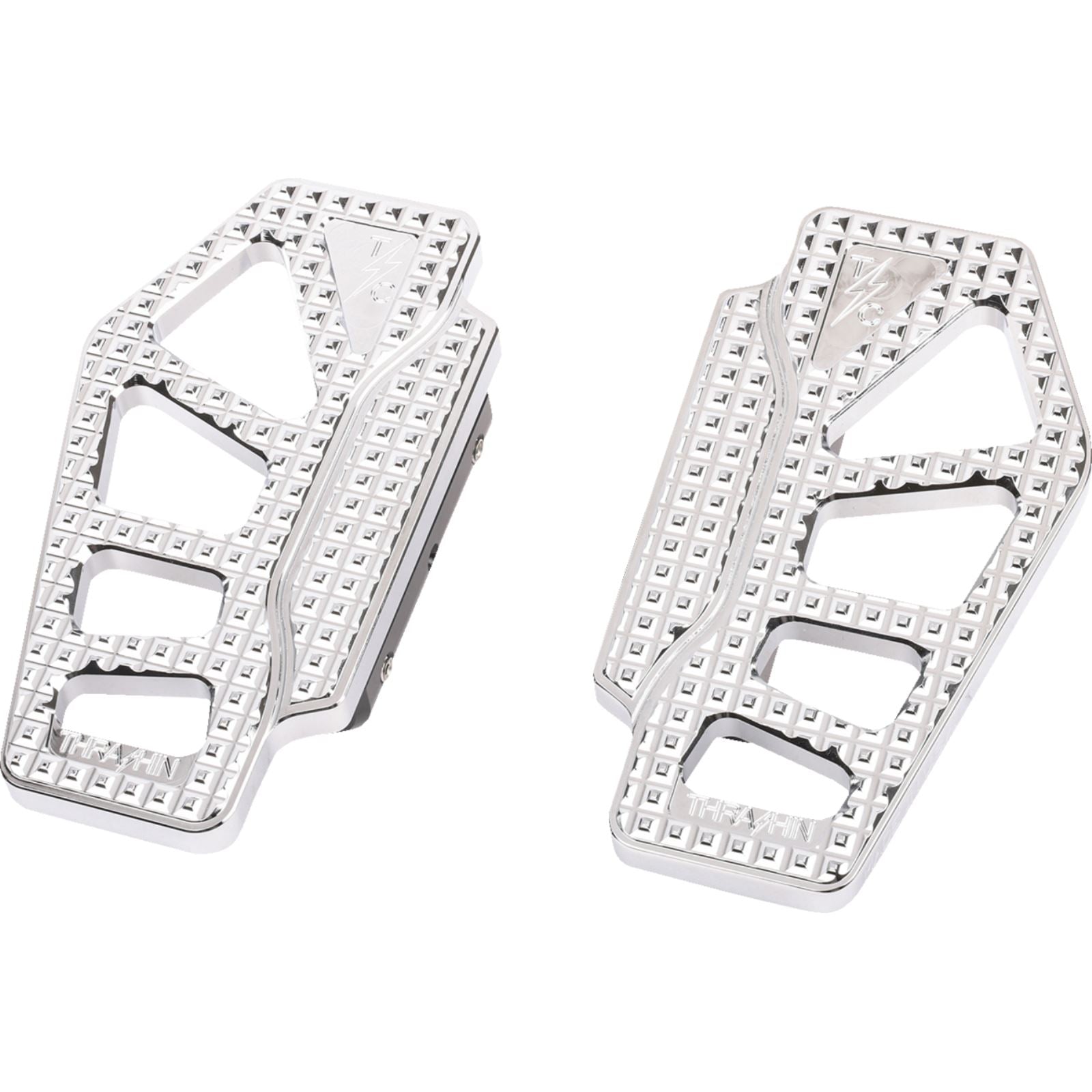 Thrashin Supply Company Apex Floorboards - Passenger - Chrome [MPN: TSC-2217-3-BR]_1387325