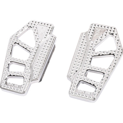 Thrashin Supply Company Apex Floorboards - Passenger - Chrome [MPN: TSC-2217-3-BR]_1387325