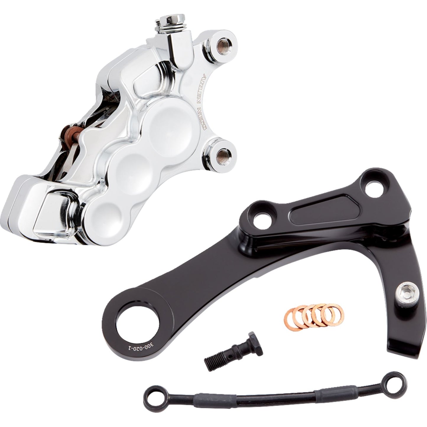 Arlen Ness 6-Piston Caliper - Rear - Chrome 02-326_1380449