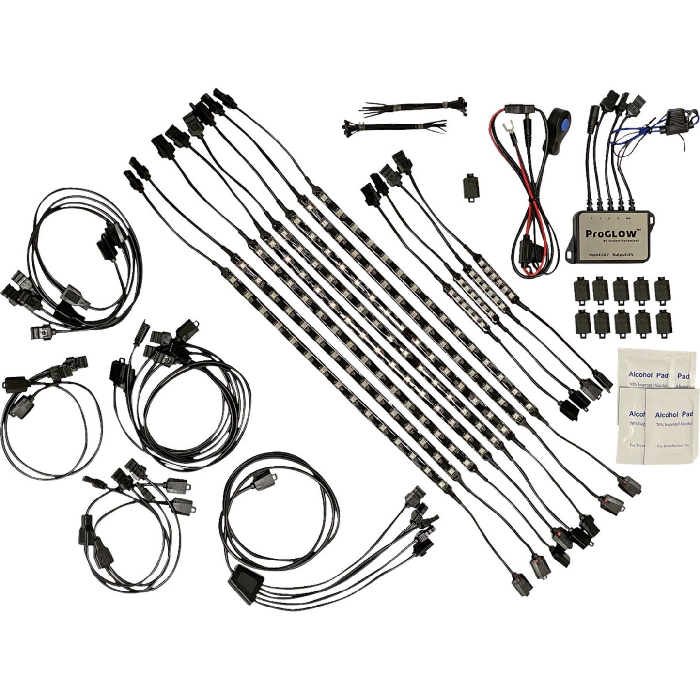 Custom Dynamics ProGLOW™ Light Kit for Harley Davidson Trike PG-TKE-KIT_1375889