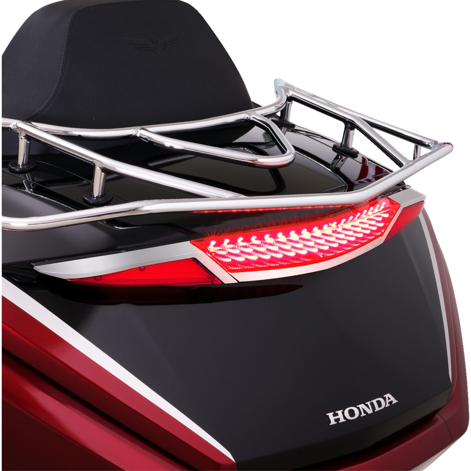 Show Chrome LED Trunk Light - Red Lens - Chrome - GL1800 52-970R_1375402