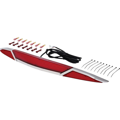 Show Chrome LED Trunk Light - Red Lens - Chrome - GL1800 52-970R_1375403