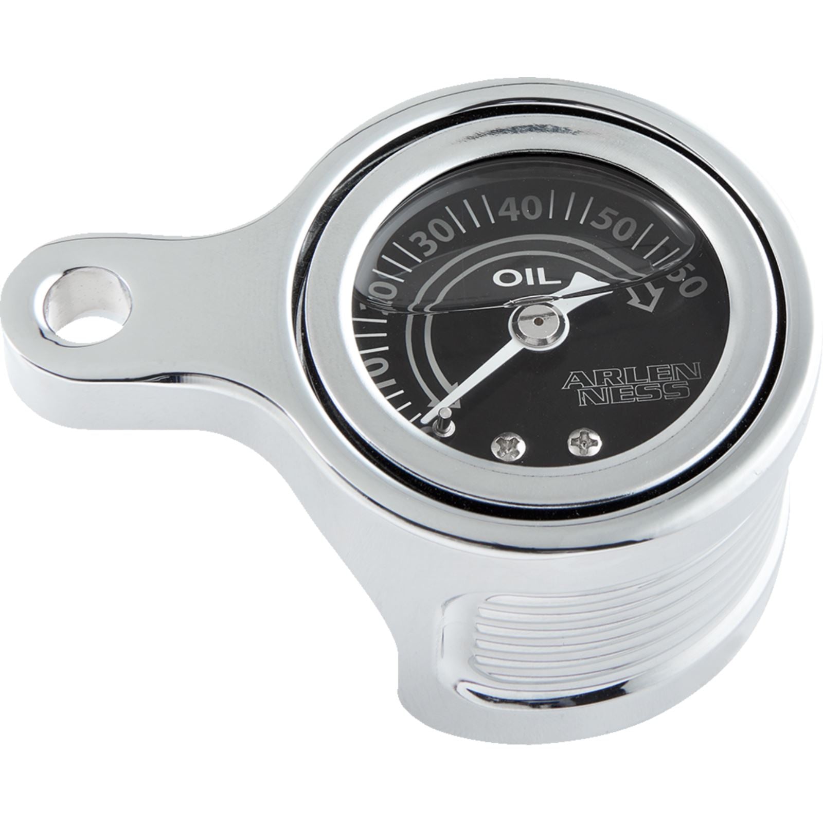 Arlen Ness Oil Pressure Gauge - Method® - Chrome 610-102_1375407