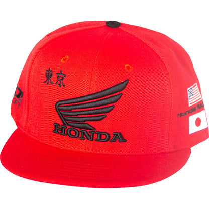 D'Cor Honda Factory Hat - Red - One Size [MPN: 70-136-1]_1375409