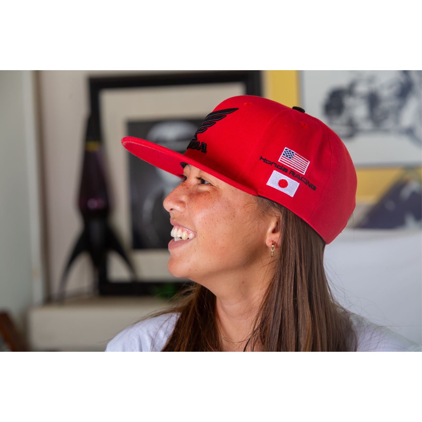 D'Cor Honda Factory Hat - Red - One Size [MPN: 70-136-1]_1375412