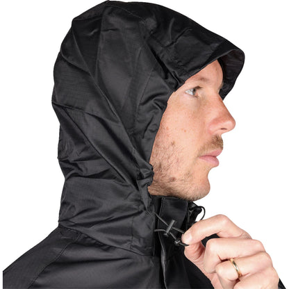 Thrashin Supply Company Waterproof Mission Rain Jacket - Black_1375444