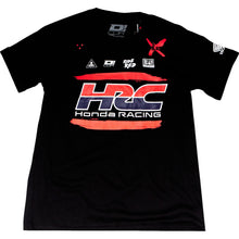 D'Cor Honda Logo HRC T-Shirt - Black_1375510