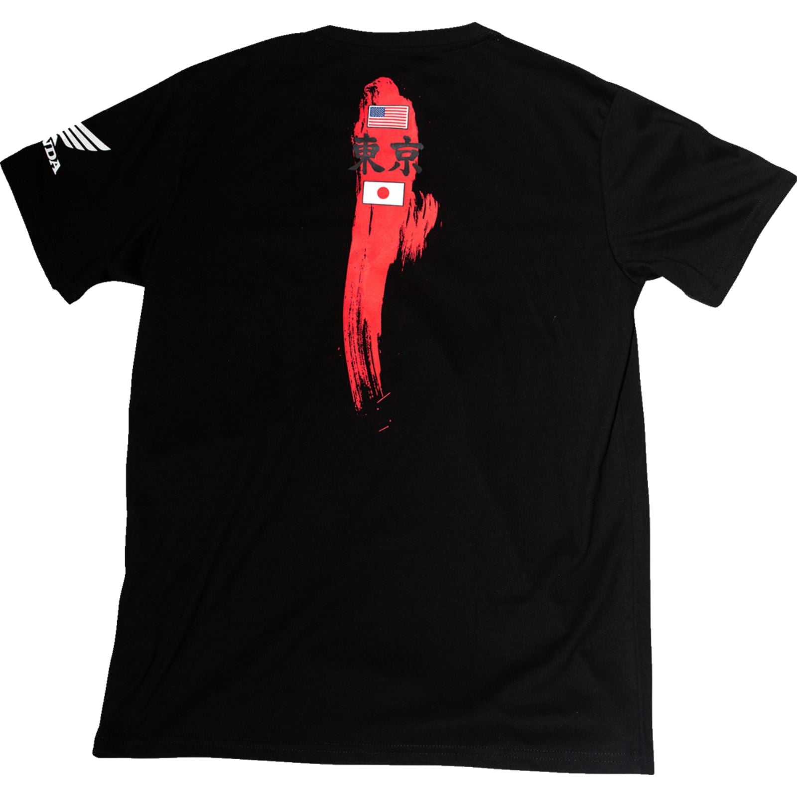 D'Cor Honda Logo HRC T-Shirt - Black_1375511