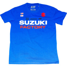 D'Cor Suzuki Logo Factory T-Shirt - Blue - 2XL [MPN: 80-128-5]_1375471