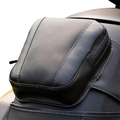Show Chrome Ballistic Tank Pouch - Black w/ Black Stitch - Ryker '19-'23 H40-402CBK_1375569