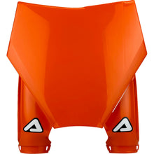 Acerbis Raptor 2 Number Plate - White/Orange 2983165226_1396707