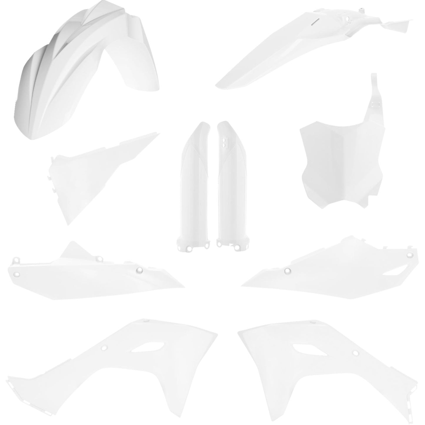 Acerbis Full Replacement Body Kit - White 2983570002_1389833