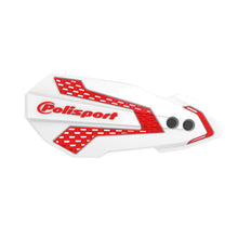 Polisport MX Flow Handguards - White/Red for Honda 8308200043_1376657