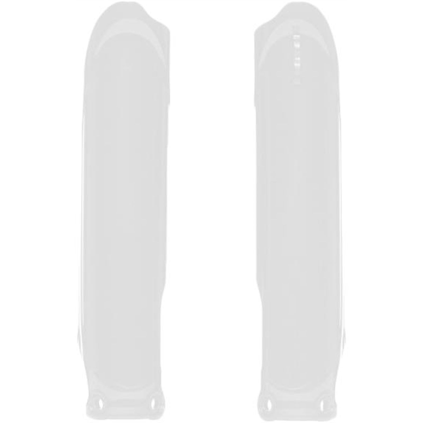 Polisport Plastic Fork Guard - White for Yamaha 8352300002_1483116